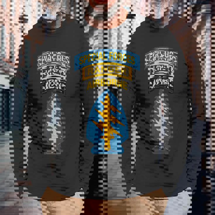 米国特殊部隊シャツ – 特殊部隊レンジャー「クラシック」 長袖Tシャツ 高齢者への贈り物