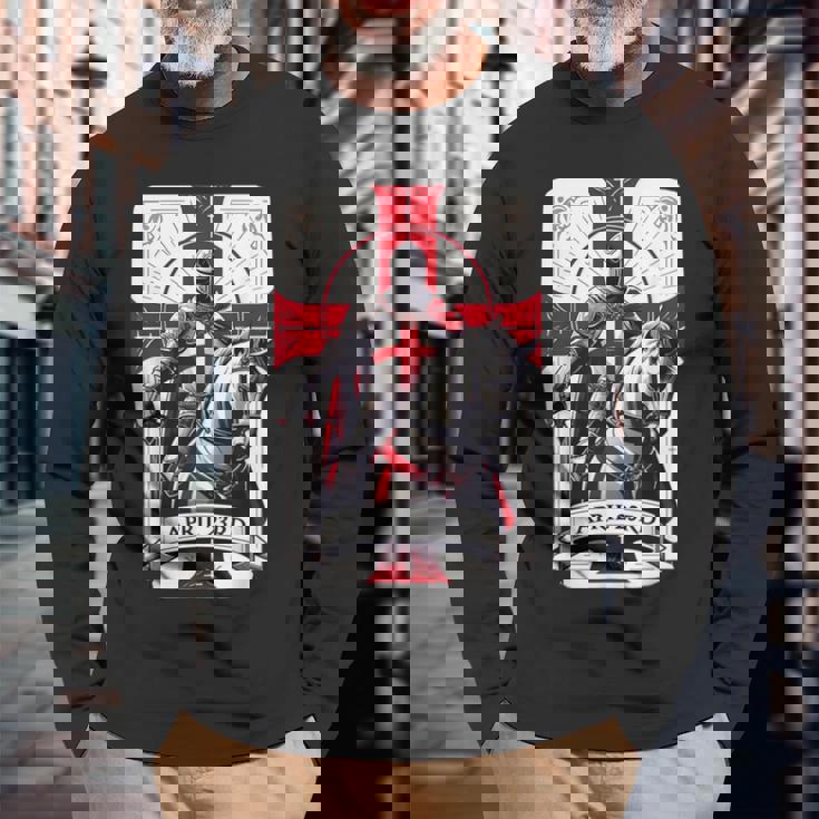 聖ジョージの日 4月23日 愛国的な衣装のアイデア イギリス 長袖Tシャツ 高齢者への贈り物