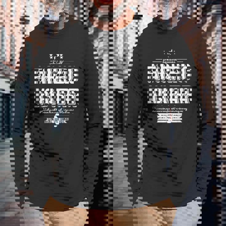 自動車塗装メーカー、仕事用ギフト。 長袖Tシャツ 高齢者への贈り物