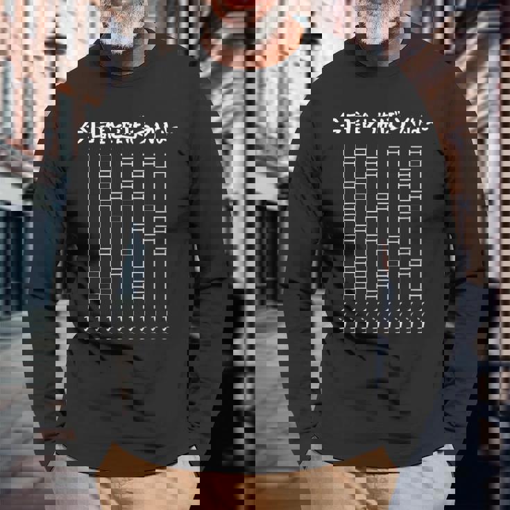 誰と遊ぼうかなー あみだくじの面白ネタ インコ あみだくじ ギャグ ジョーク インコ好き おもしろ 長袖Tシャツ 高齢者への贈り物