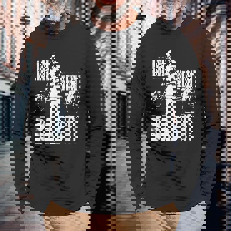 軽量ベビー ロニー・コールマン ジム モチベーションアップ 長袖Tシャツ 高齢者への贈り物