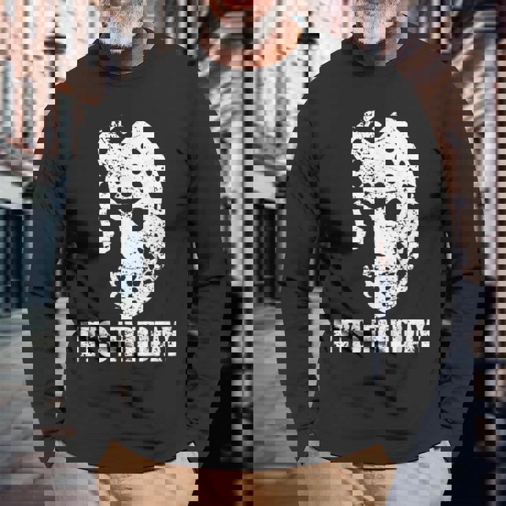 金曜日 長袖Tシャツ 高齢者への贈り物