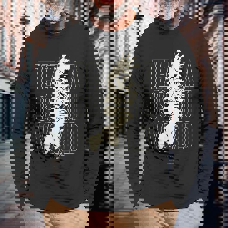 鉄腕アトム Heroes3アトム Ctezuka Productions 長袖Tシャツ 高齢者への贈り物