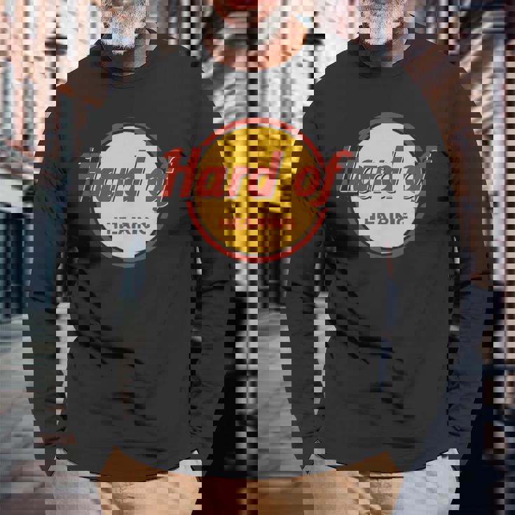 難聴 長袖Tシャツ 高齢者への贈り物