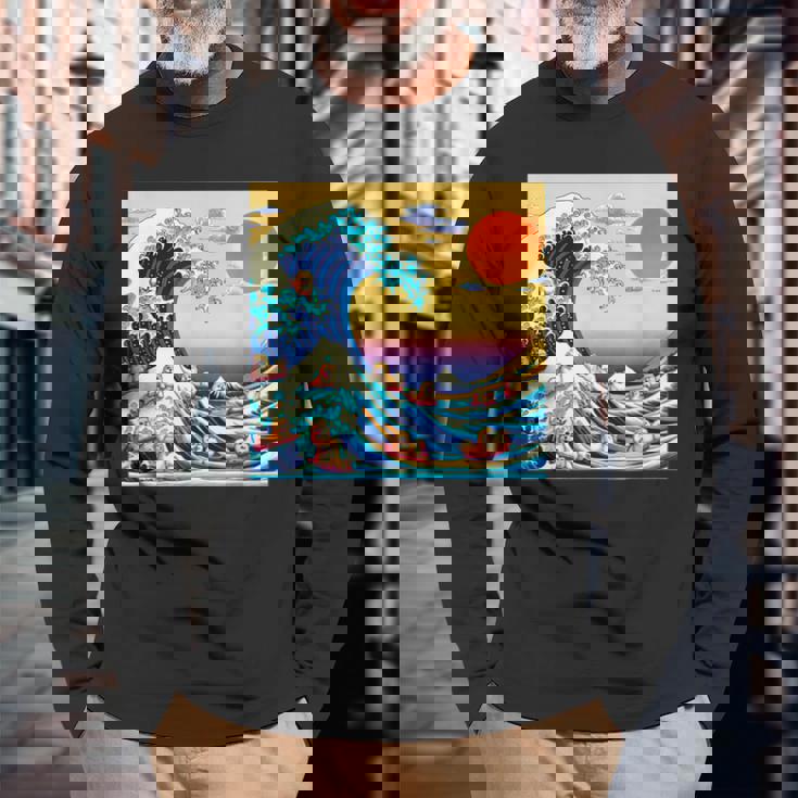 面白いtシャツ ポメラニアン 犬 イヌ わんこ メンズ 犬好き グッズ かわいい おもしろ 面白い 服 ネタ 長袖Tシャツ 高齢者への贈り物