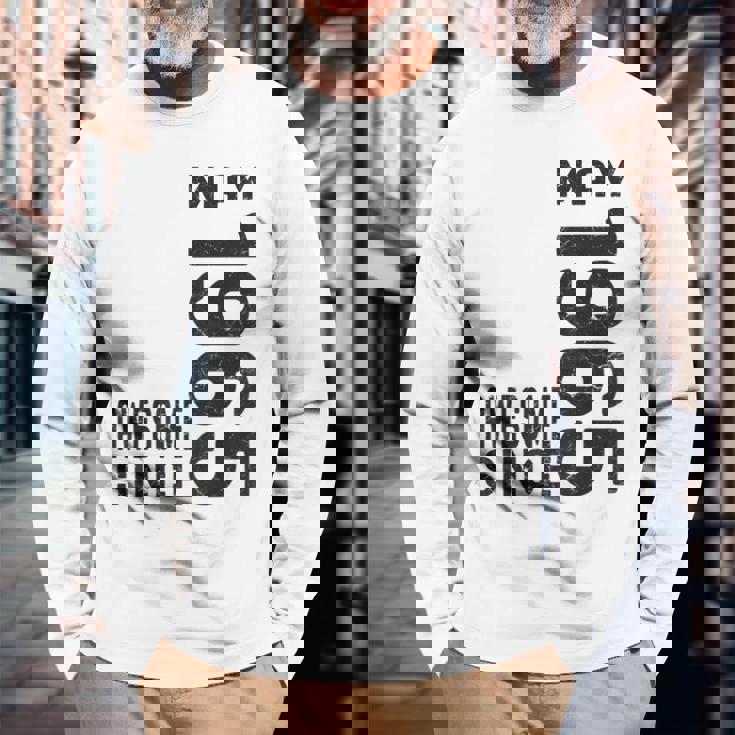 1965年5月以来素晴らしい、1965年5月の誕生日に生まれる 長袖Tシャツ 高齢者への贈り物