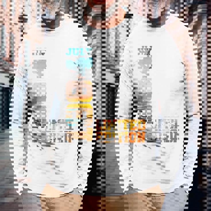 1984年7月、男性のための40歳の誕生日プレゼント 長袖Tシャツ 高齢者への贈り物