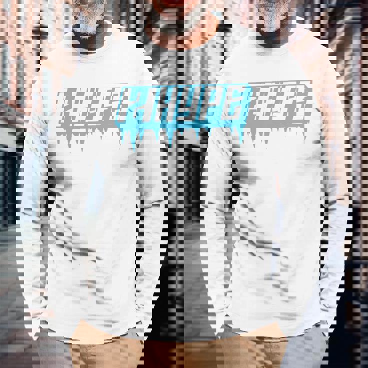 2 誇大宣伝 長袖tシャツ 長袖Tシャツ 高齢者への贈り物