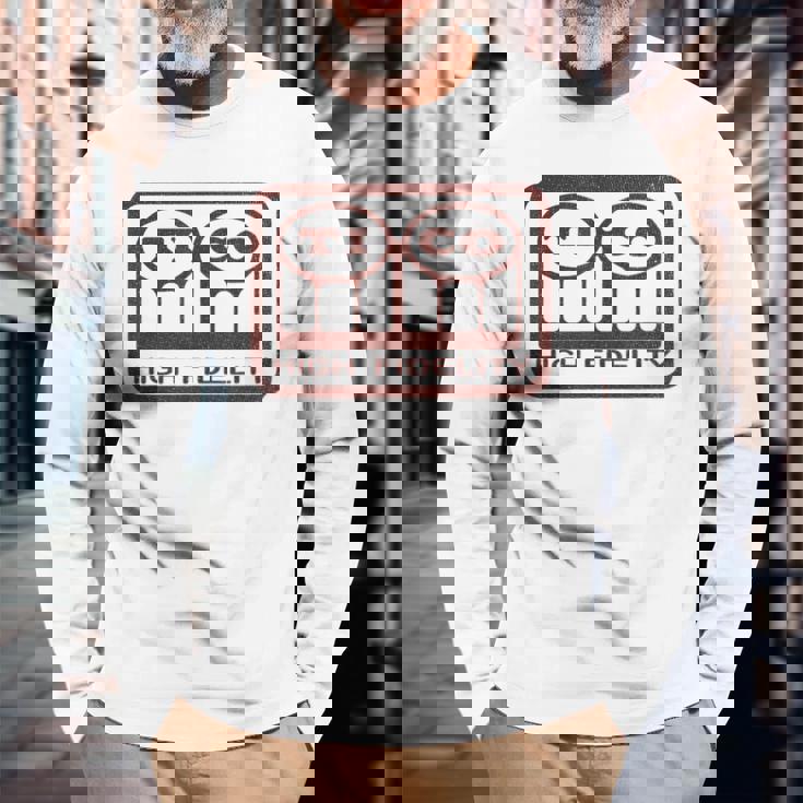 Alegre Tico Records サルサ ミュージックバンド レトロ ビニール ビンテージ 長袖Tシャツ 高齢者への贈り物