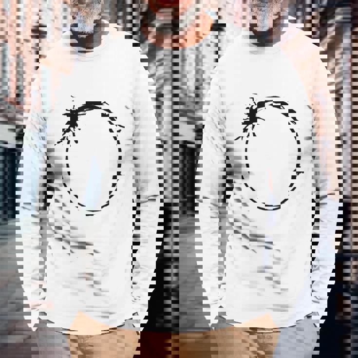 Arrival Heptapod Humanサインtシャツ 長袖Tシャツ 高齢者への贈り物