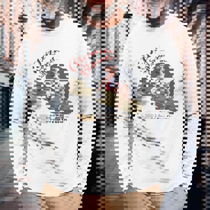 Atomic Blonde 長袖Tシャツ 高齢者への贈り物