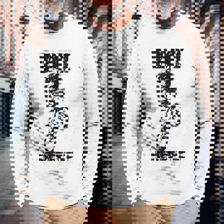 Bmxフリースタイルウェア キッズ、大人 Bmxギフト 長袖Tシャツ 高齢者への贈り物