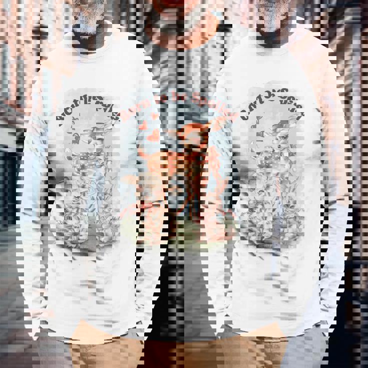 Born To Bepoiled Cute Animal Illustration 長袖tシャツ 長袖Tシャツ 高齢者への贈り物