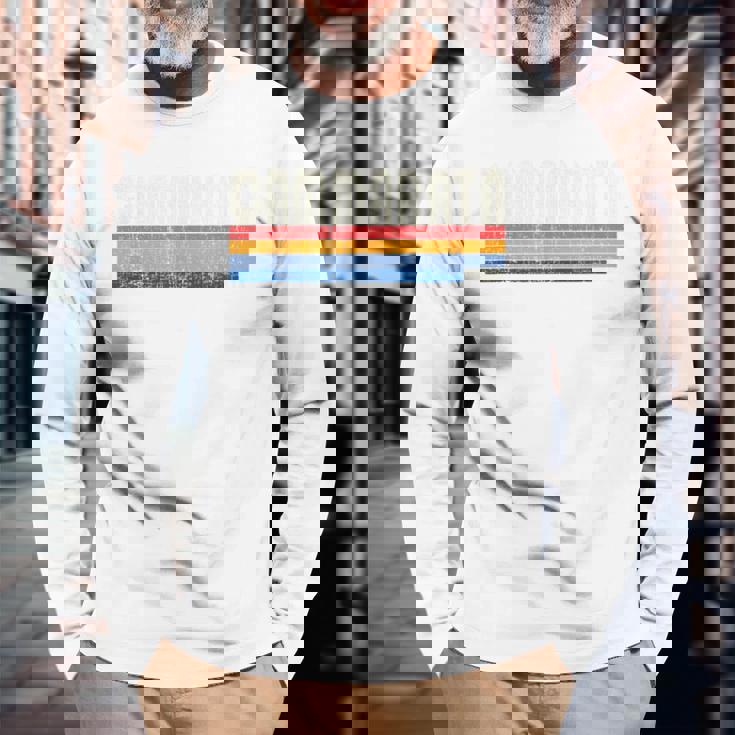 Cammarata、イタリア レトロ 70年代80年代スタイル 長袖Tシャツ 高齢者への贈り物