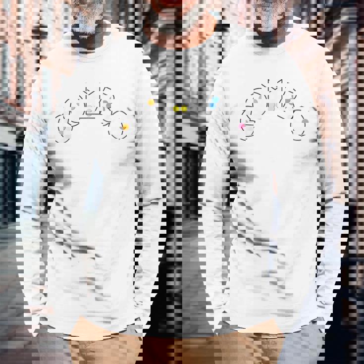 Combo Records サルサ ミュージックバンド レトロ ビニール ビンテージ長袖Tシャツ 高齢者への贈り物