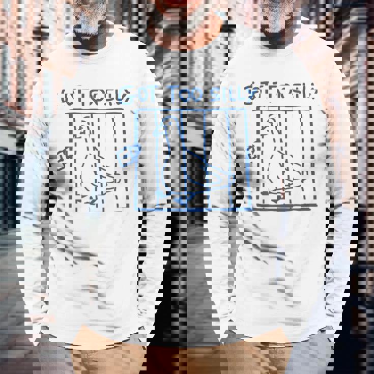 Got Tooilly Memeilly Goose 面白い 長袖Tシャツ 高齢者への贈り物