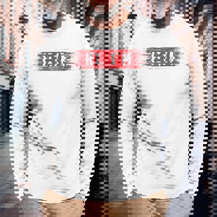 Hi I'm Tommy 名前 Tommy 長袖tシャツ 長袖Tシャツ 高齢者への贈り物