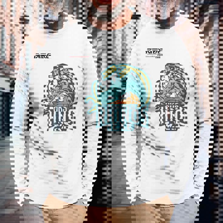 Hokuso RhinosExe_86_藤沢宏隆 長袖Tシャツ 高齢者への贈り物