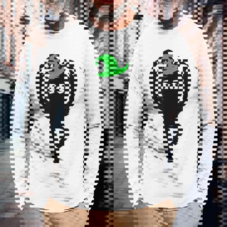 Inscryption ダンシング魔法使いホラーカードゲーム ハロウィン 怖い 長袖Tシャツ 高齢者への贈り物