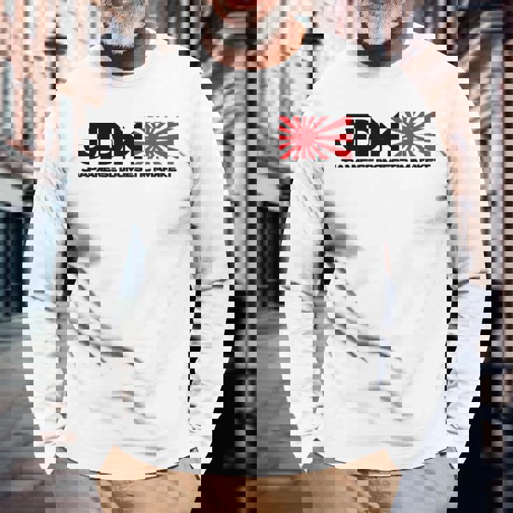 Jdmライジングサン 長袖Tシャツ 高齢者への贈り物