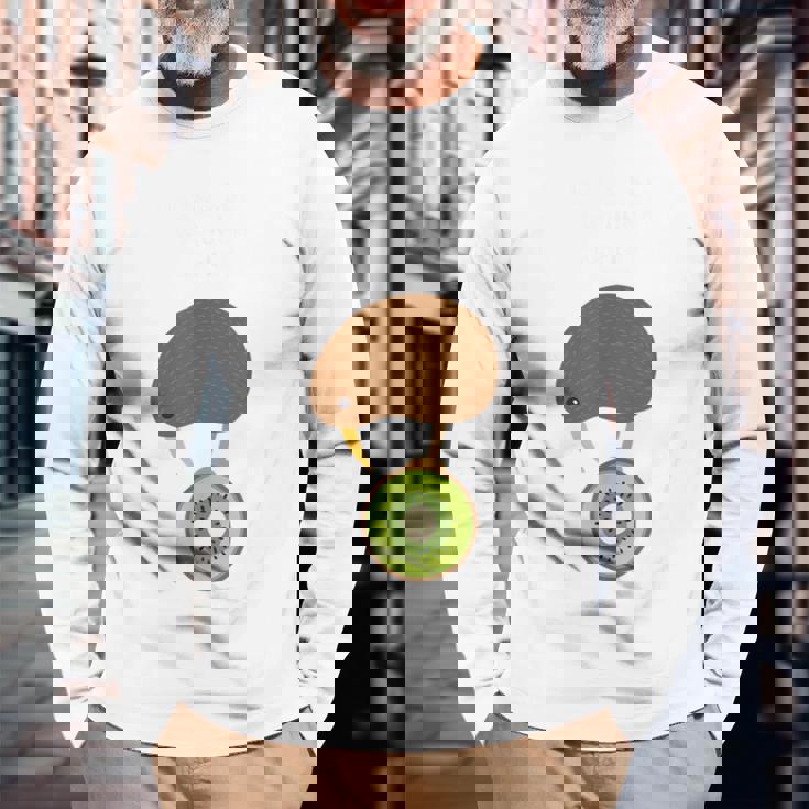 Kiwi Bird Evolution 面白いキウイフルーツパンギフトtシャツ 長袖Tシャツ 高齢者への贈り物