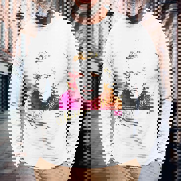 Life Picture Collection _ マリリン モンロー7 長袖Tシャツ 高齢者への贈り物