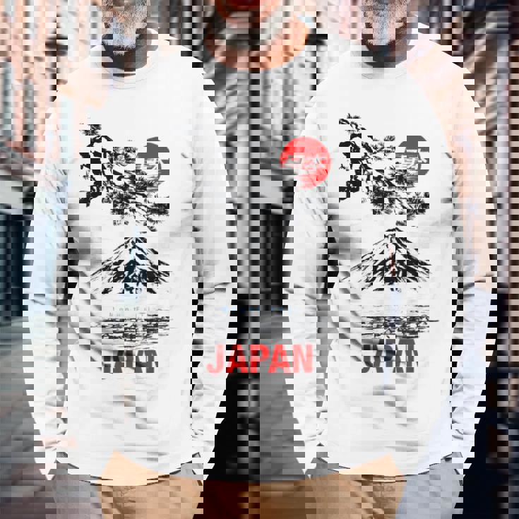 I Love Japan This Is Japan Culture Japan Fashion Graphic 長袖Tシャツ 高齢者への贈り物