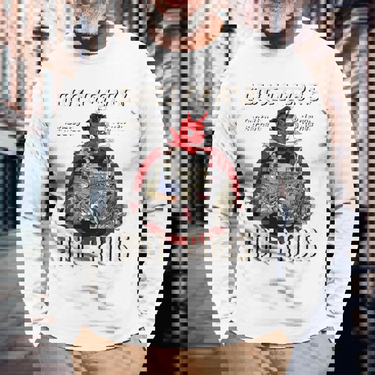 Lucifer's Hot Rodhop ロカビリー Prison Price ラットロッド 長袖Tシャツ 高齢者への贈り物