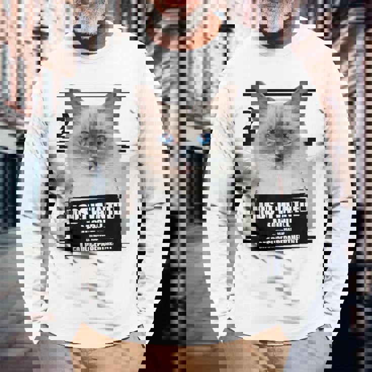 Most Wanted ラグドール ラグドール 猫 長袖Tシャツ 高齢者への贈り物