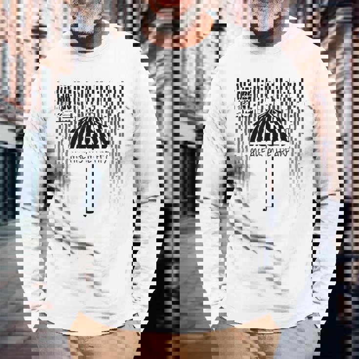 Music Makes Me Happy、音楽にインスパイアされたアパレル、ニューヨーク、ジャズ 長袖Tシャツ 高齢者への贈り物