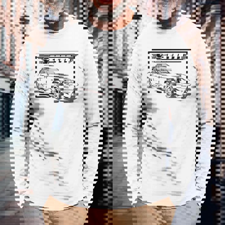 S2k Ap1 Ap2 Jdm Roadster2000 レースカー Fwd ターボトラック 長袖Tシャツ 高齢者への贈り物