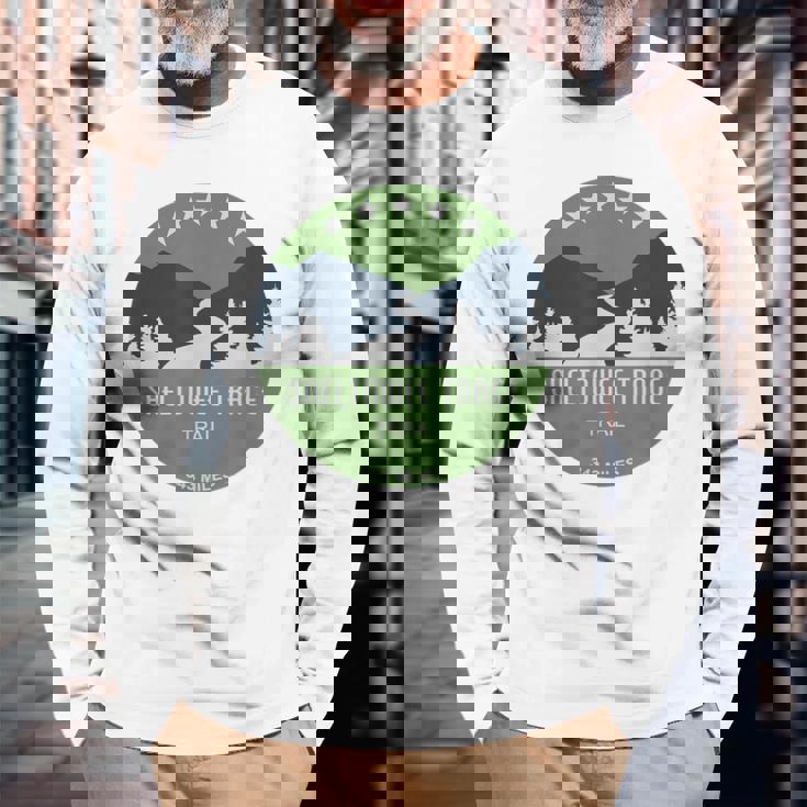 Sheltowee Trace Trail ケンタッキー州テネシー州 長袖Tシャツ 高齢者への贈り物