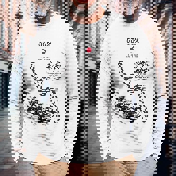 Sim Racing Esport 鈴鹿ゲーミングレーサー 長袖Tシャツ 高齢者への贈り物