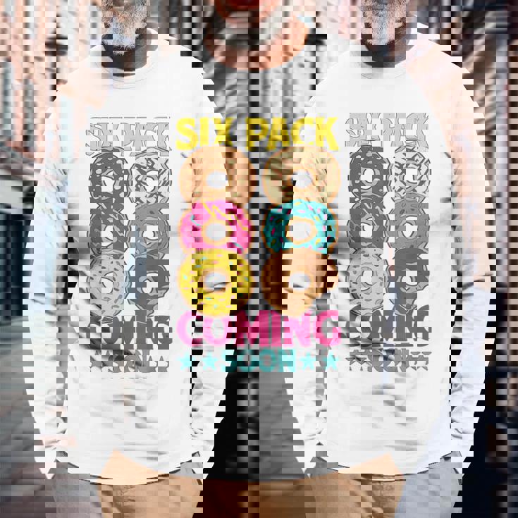 Six Pack Comingoon _ 長袖Tシャツ 高齢者への贈り物