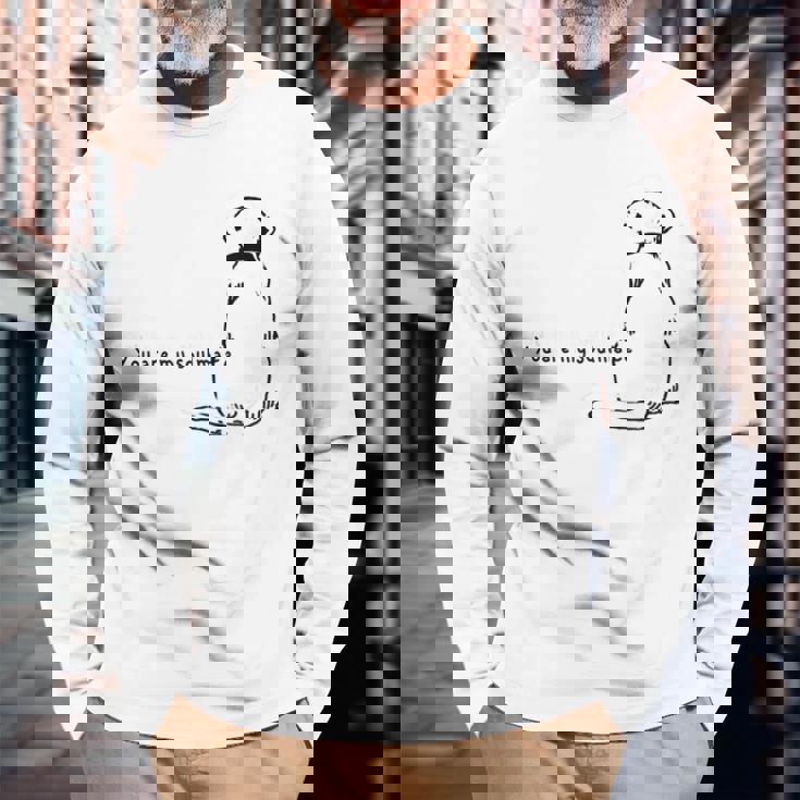 Soulmate 3D 犬 ラブラドールレトリバー ソウルメイト わんこ 愛犬 運命 親友 メンズ レディース キッズ 長袖Tシャツ 高齢者への贈り物