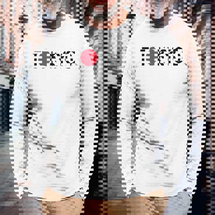 Tokyo Japanouvenir Tokyo Japan 長袖Tシャツ 高齢者への贈り物