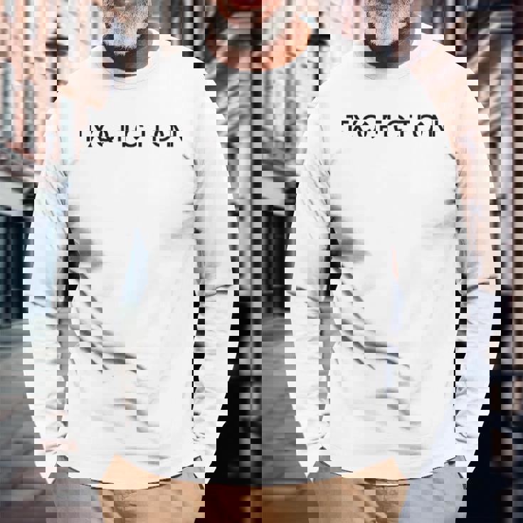 Txq Fiction 白tシャツ（半袖） 長袖Tシャツ 高齢者への贈り物