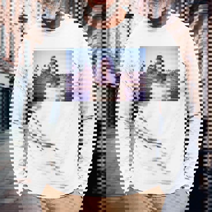 Txq Fiction 黒 長袖tシャツタイトルなし 長袖tシャツ 長袖Tシャツ 高齢者への贈り物