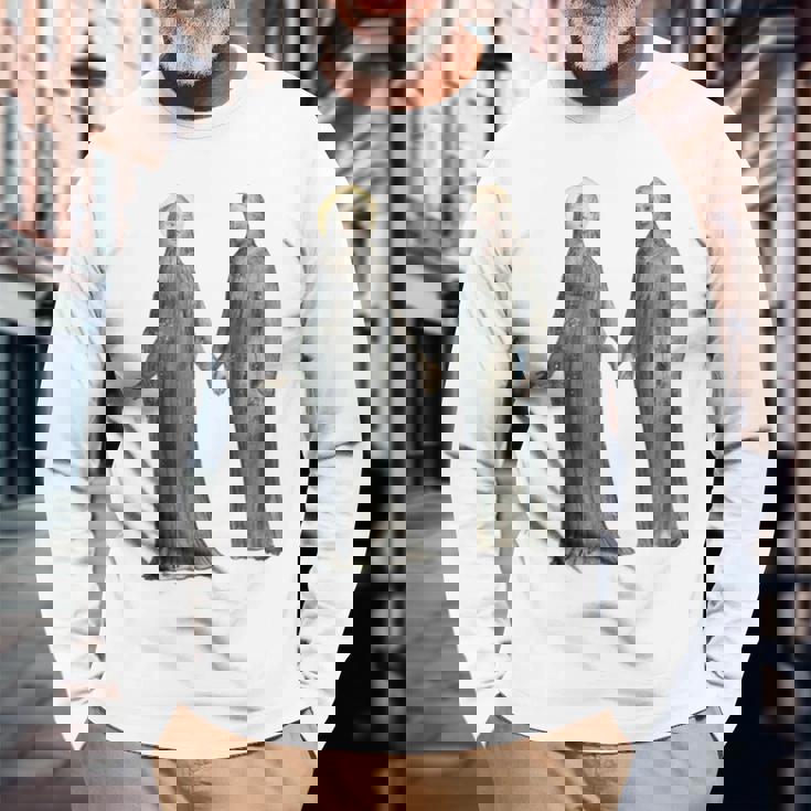 Theun In His Rrath 長袖tシャツ 長袖Tシャツ 高齢者への贈り物