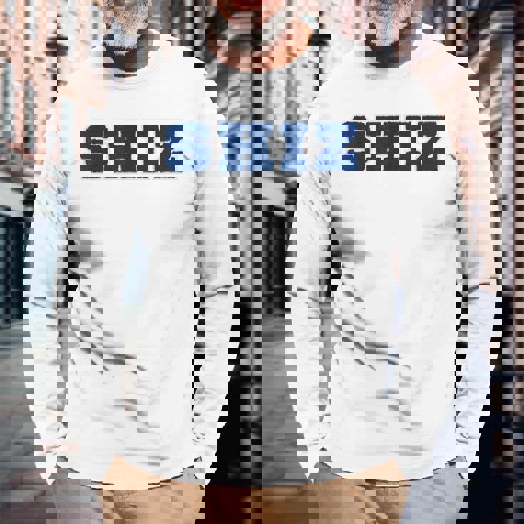 Wickedhiz University Collegiate フェイク刺繍 F&B 長袖Tシャツ 高齢者への贈り物