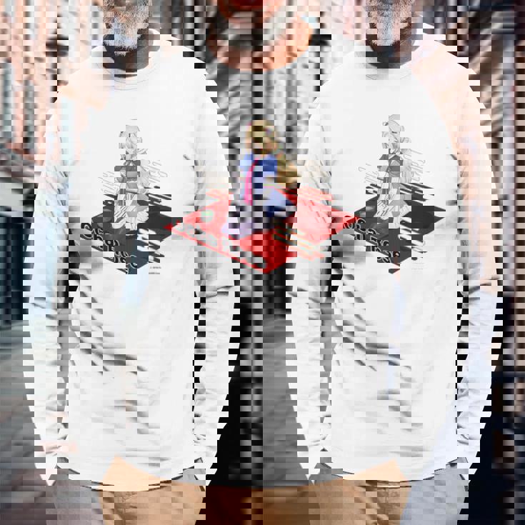 【アキ・ローゼンタール】ホロぐら名場面 長袖Tシャツ 高齢者への贈り物