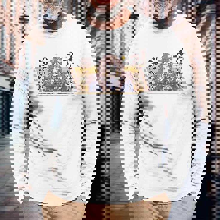 【アーニャ・メルフィッサ】ホロぐら名場面 長袖Tシャツ 高齢者への贈り物