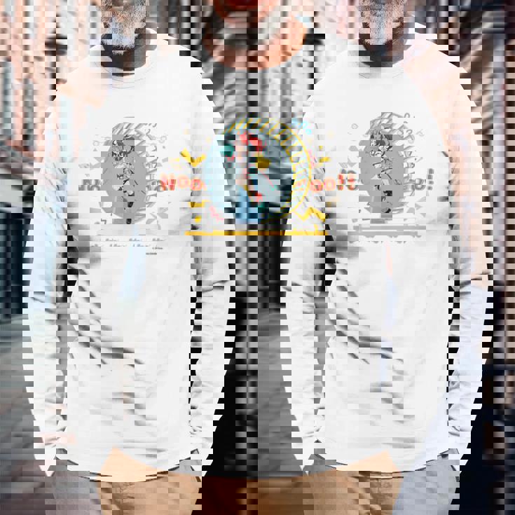 【ハコス・ベールズ】ホロぐら名場面 長袖Tシャツ 高齢者への贈り物