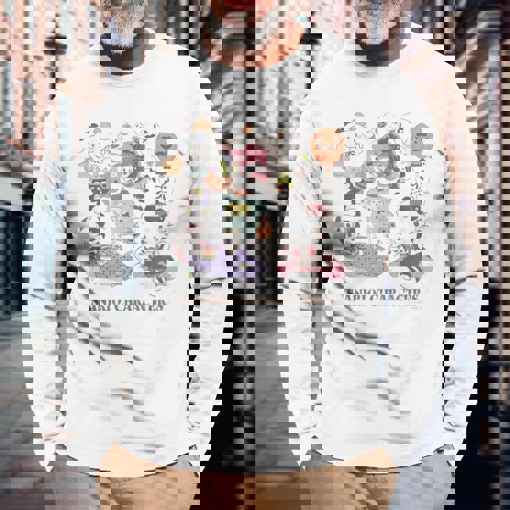 【ハロウィン特集】Usデザイン サンリオキャラクターズ ハロウィンパーティー 長袖Tシャツ 高齢者への贈り物