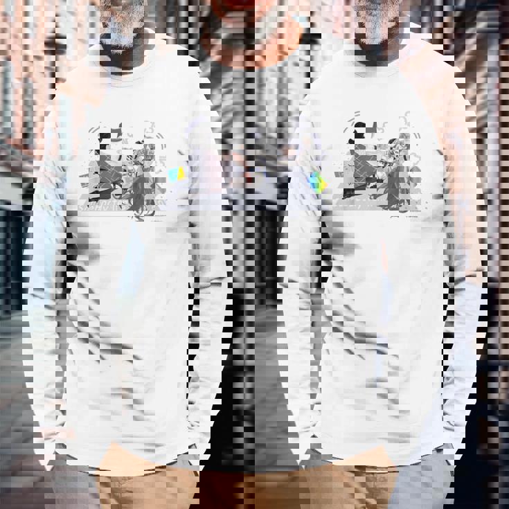 【ベスティア・ゼータ】ホロぐら名場面 長袖Tシャツ 高齢者への贈り物