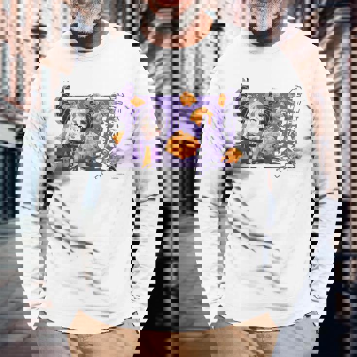 【ラプラス・ダークネス】ホロぐら名場面 長袖Tシャツ 高齢者への贈り物