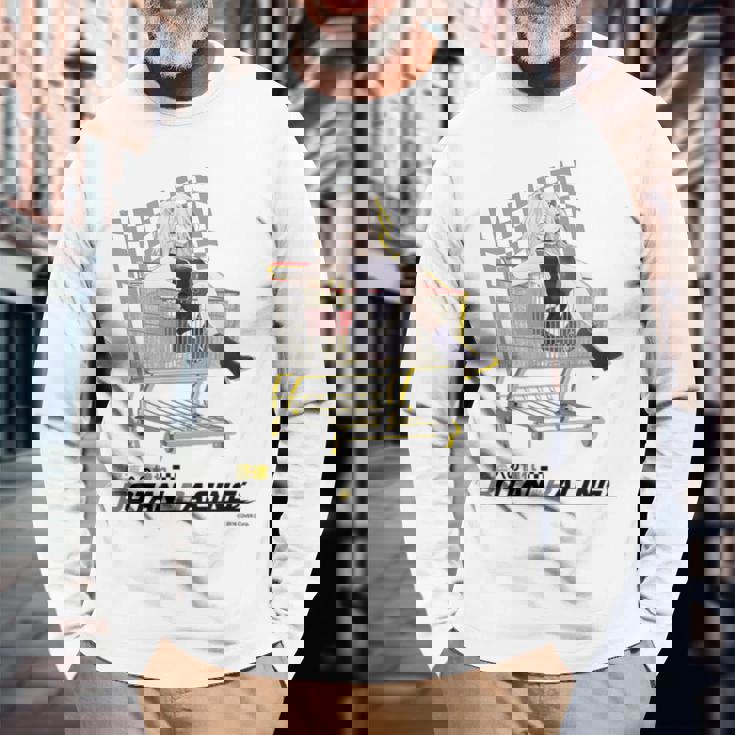 【獅白ぼたん】ホロぐら名場面 長袖Tシャツ 高齢者への贈り物