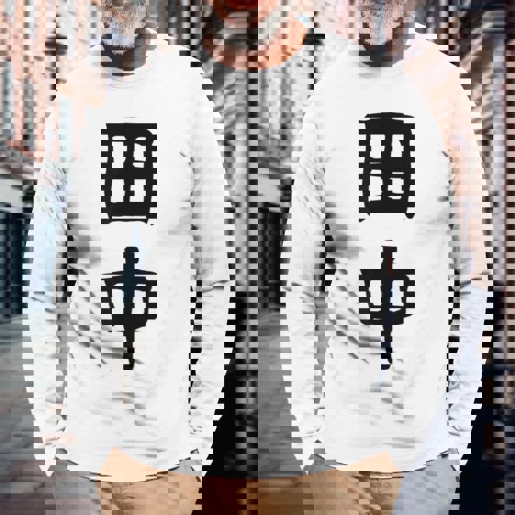 おもしろtシャツ【田中】名字 家族お揃い ギャグ ネタ ウケ狙い 贈り物 ギフト 長袖Tシャツ 高齢者への贈り物