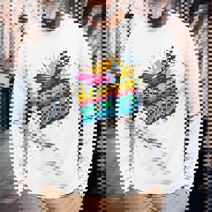 お父さんへの誕生日プレゼント -Uper Dad メンズ 長袖Tシャツ 高齢者への贈り物