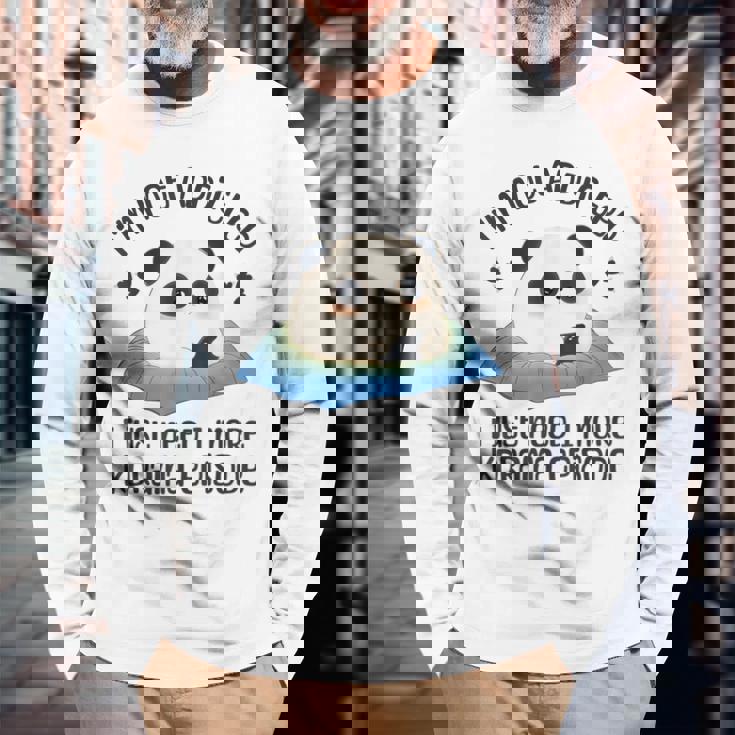 かわいいkdramaグッズ パンダ 韓国ドラマ K-ドラマ グッズ 長袖Tシャツ 高齢者への贈り物